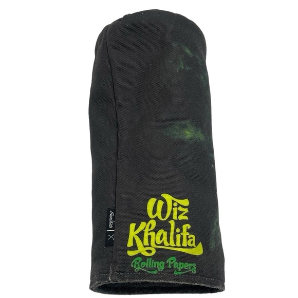 Muni Kids Wiz Khalifa Driver Head Cover Black Washed Canvas & Neon Graphics RARE - Picture 6 of 6